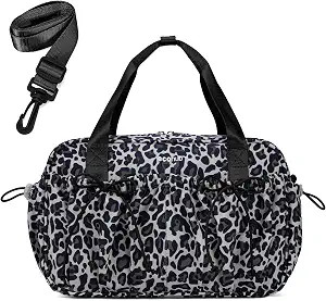ECOHUB Small Gym Bag for Women, Mini Gym Duffle Bag with Wet Compartment, Bowknot Sports Bag, Cut... | Amazon (US)