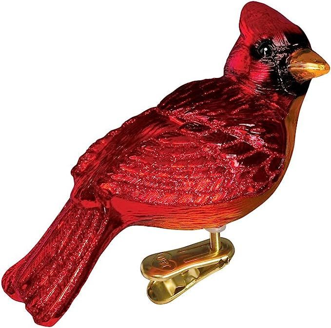 Old World Christmas Bird Watcher Collection Glass Blown Ornaments for Christmas Tree Resting Card... | Amazon (US)