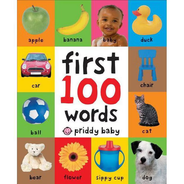 First 100 Words - by Roger Priddy (Board Book) | Target