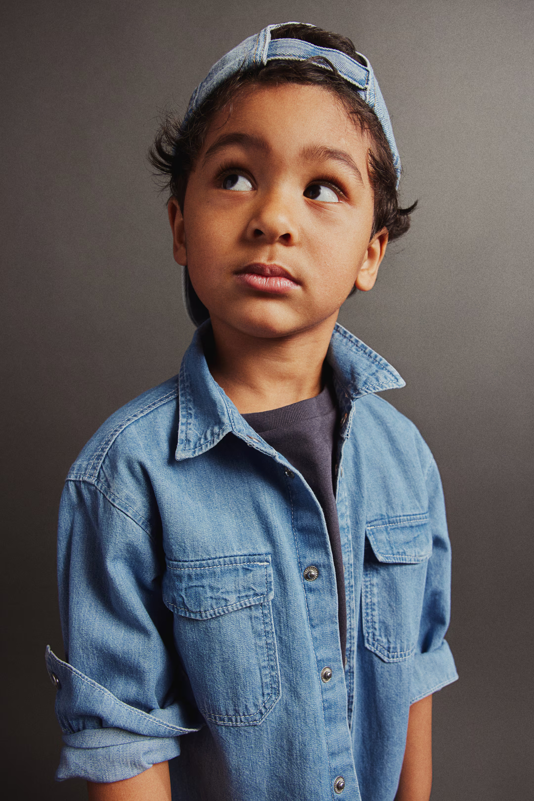 Cap - Denim blue - Kids | H&M US | H&M (US + CA)
