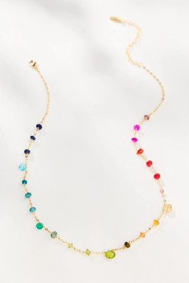 Multi Beaded Short Necklace | Anthropologie (US)