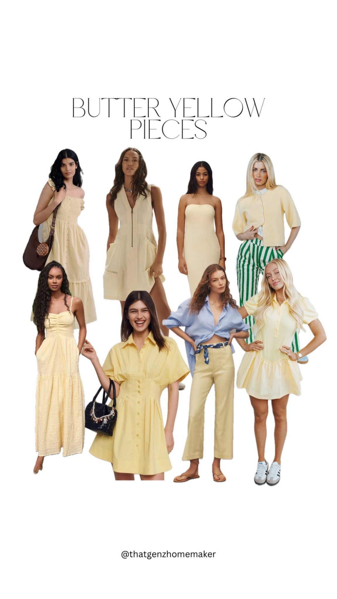 butter yellow outfits 🧈💛

butter yellow pants, butter yellow dress, butter yellow cardigan, butter yellow vacation outfits, spring dresses, summer dresses, summer 2025 trends



#LTKSeasonal #LTKMidsize #LTKStyleTip