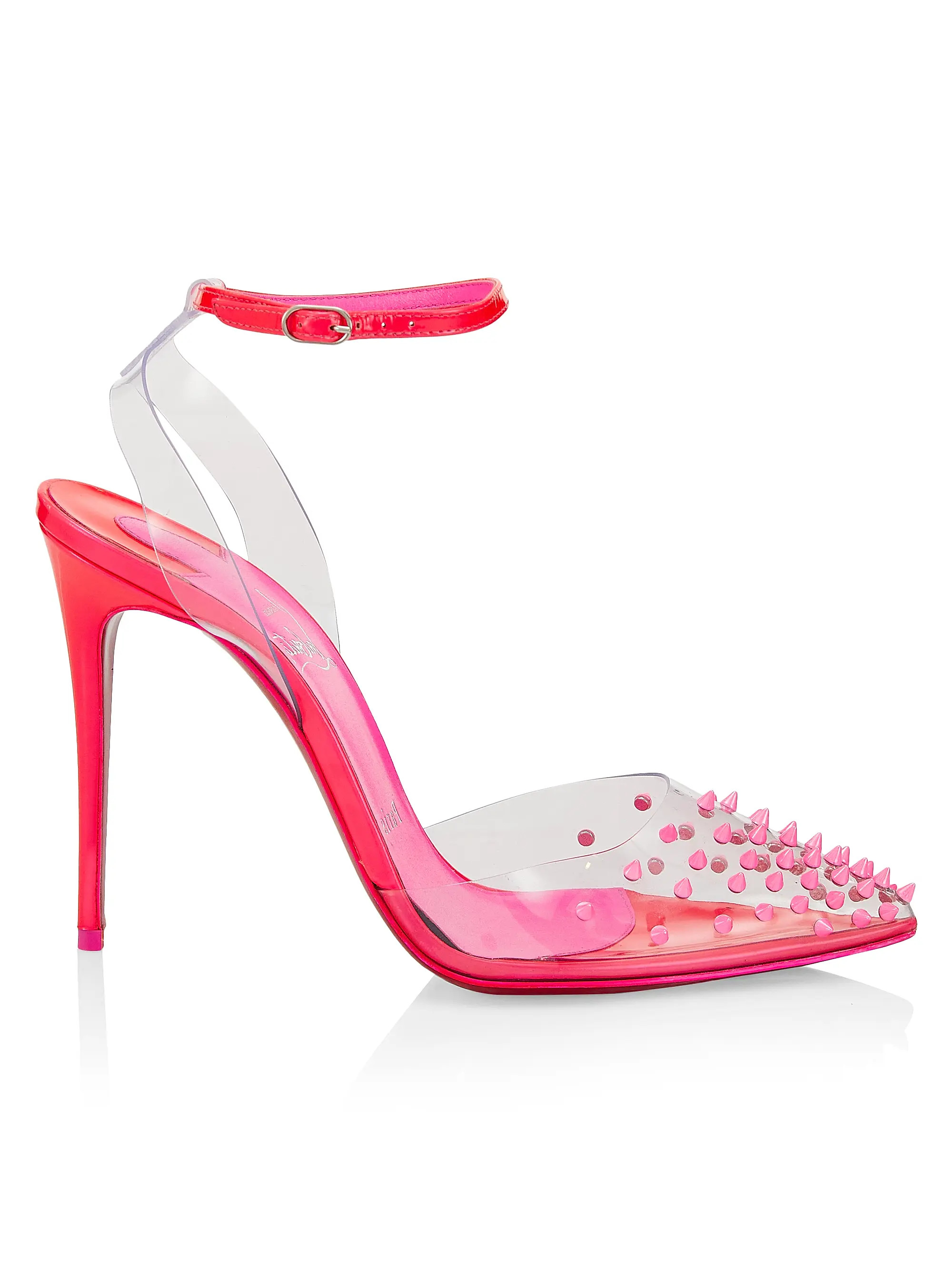Spikoo 100 PVC Ankle-Strap Sandals | Saks Fifth Avenue
