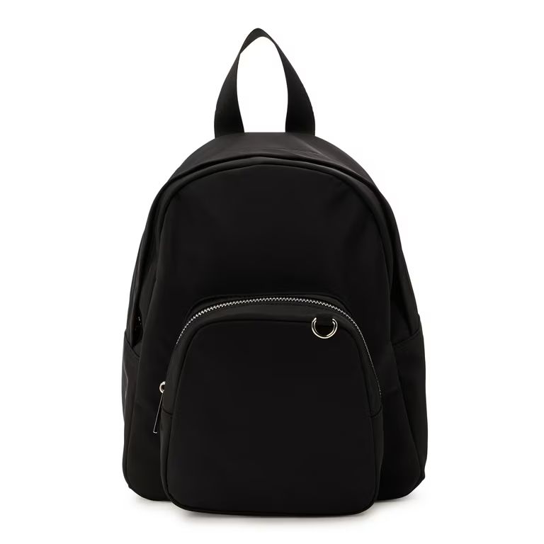 No Boundaries Women's Mini Dome Backpack, Black | Walmart (US)