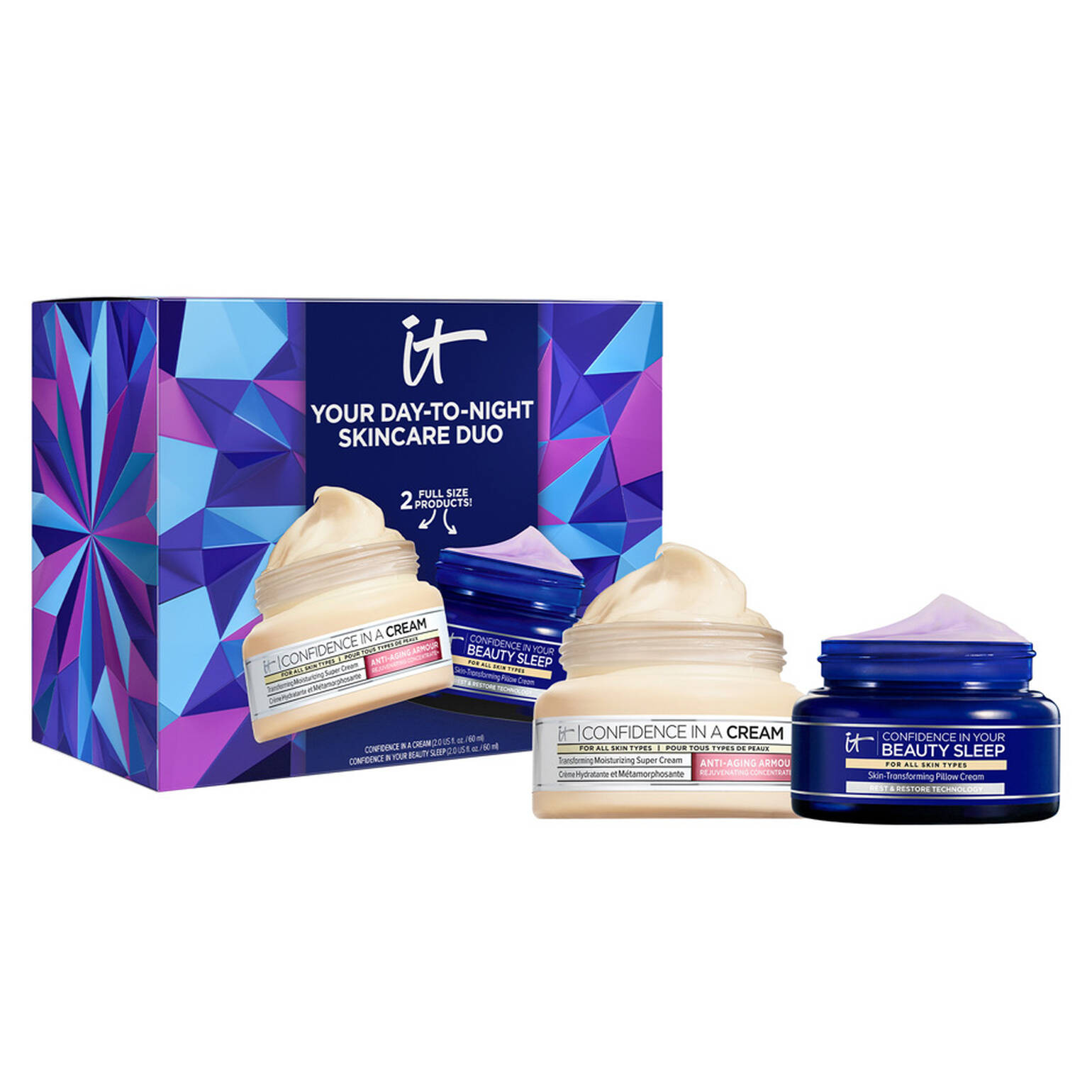 Your Day-to-Night Moisturizing Skincare Gift Set | IT Cosmetics (US)