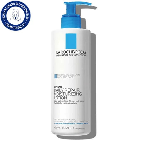 La Roche-Posay Lipikar Body Lotion for Normal to Dry Skin 13.52 fl oz | Walmart (US)