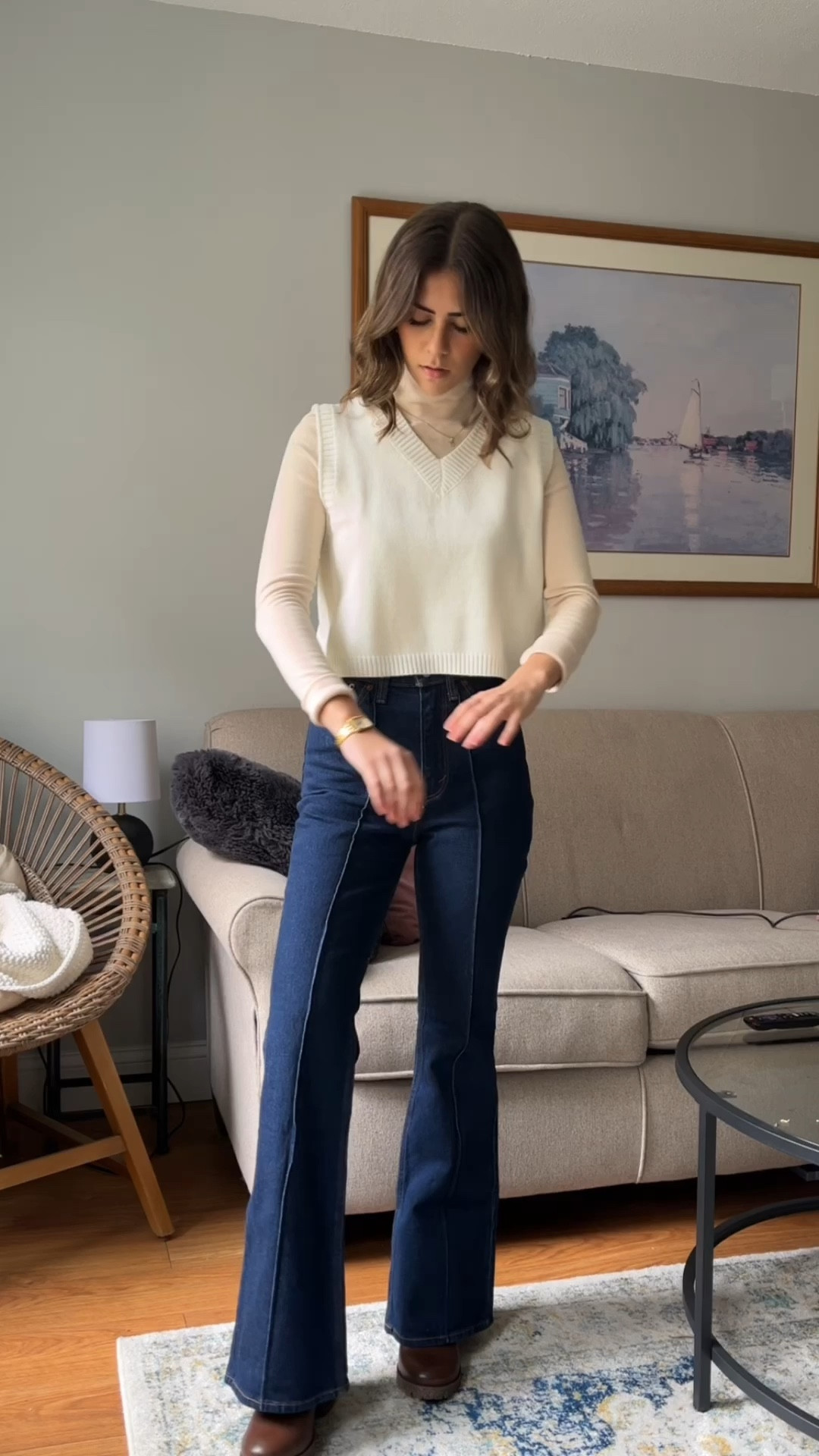 Styling my new favorite #abercrombie jeans 

#LTKworkwear #LTKsalealert #LTKFind