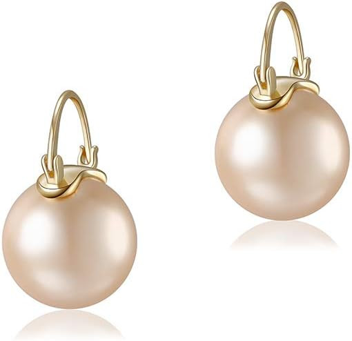 stud earrings 14K gold plating simple earrings, Elegant Earrings design style best confession gif... | Amazon (US)