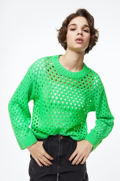 Hole-knit Sweater | H&M (US + CA)