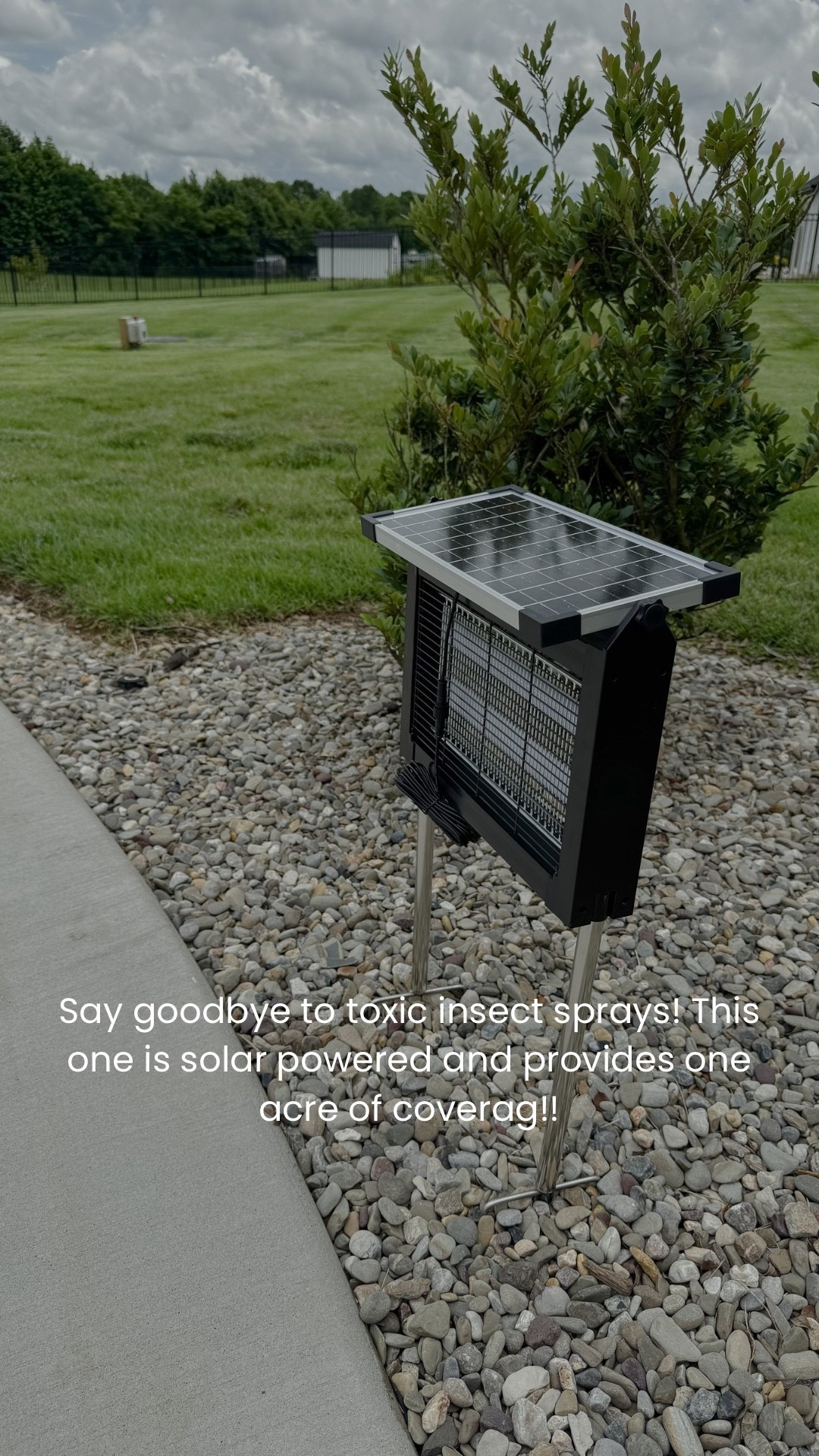 Say goodbye to toxic sprays for your yard! This cordless and solar powered insect zapper provides one acre of coverage!

#LTKFamily #LTKSeasonal #LTKParties