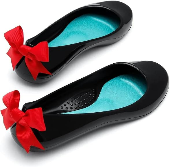 Oka-B Women's Bow Ballet Flats | Amazon (US)