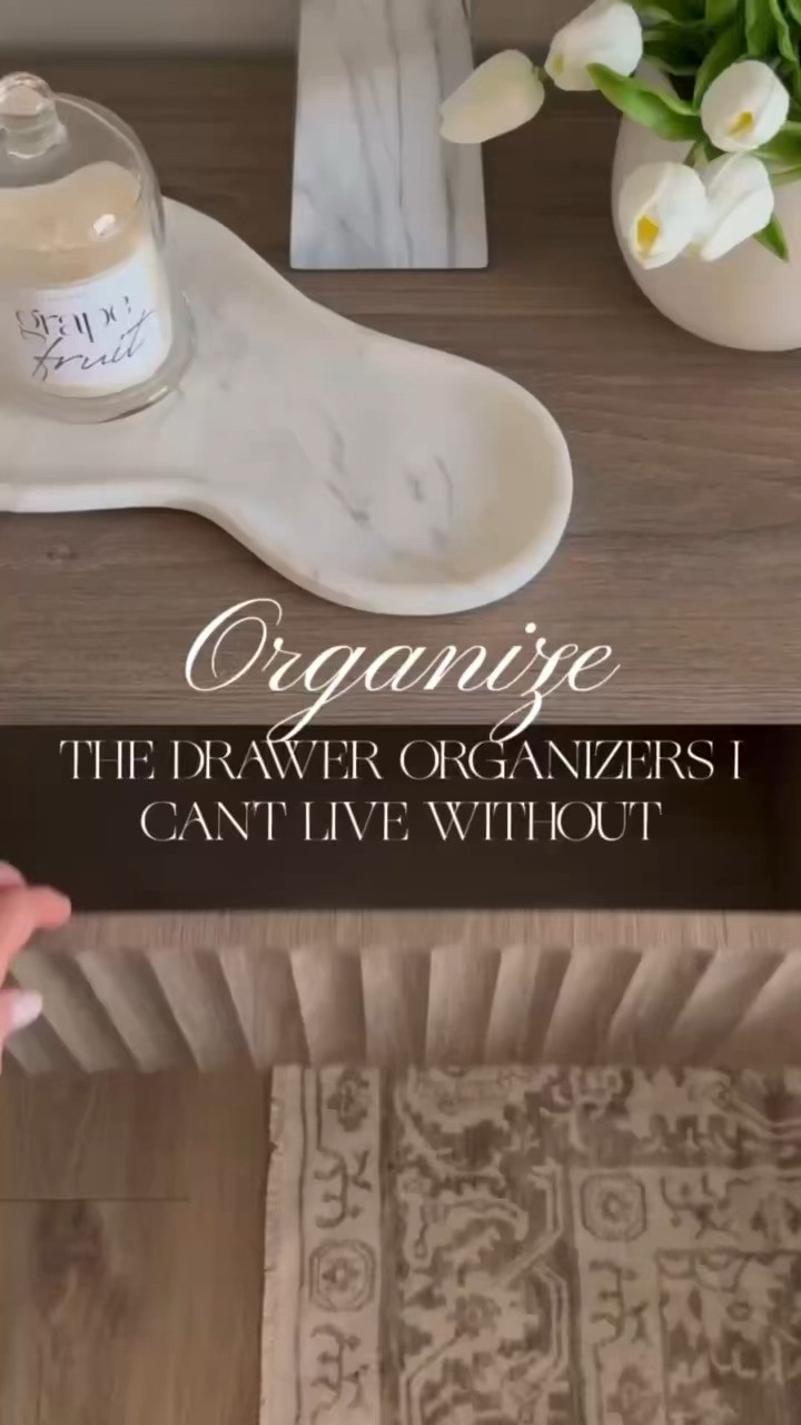 DRAWER ORGANIZERS — EVERYDAY HOME ESSENTIAL! These are the drawer organizers I can’t live without. I use them everywhere — kitchen drawers, bathroom vanities, nightstands — and they keep everything exactly where it belongs. When every item has a designated place, daily routines feel easier, drawers stay organized longer, and the whole family can actually find what they need without digging.

#Amazon #TheHillaryStyle #DrawerOrganization #HomeOrganization #KitchenOrganization #BathroomStorage #OrganizedHome #EverydayEssentials 

 #LTKdayinmylife #LTKmomlife #LTKOver40