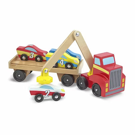 Melissa & Doug Magnetic Car Loader Interactive Toy, One Size, Multiple Colors | JCPenney