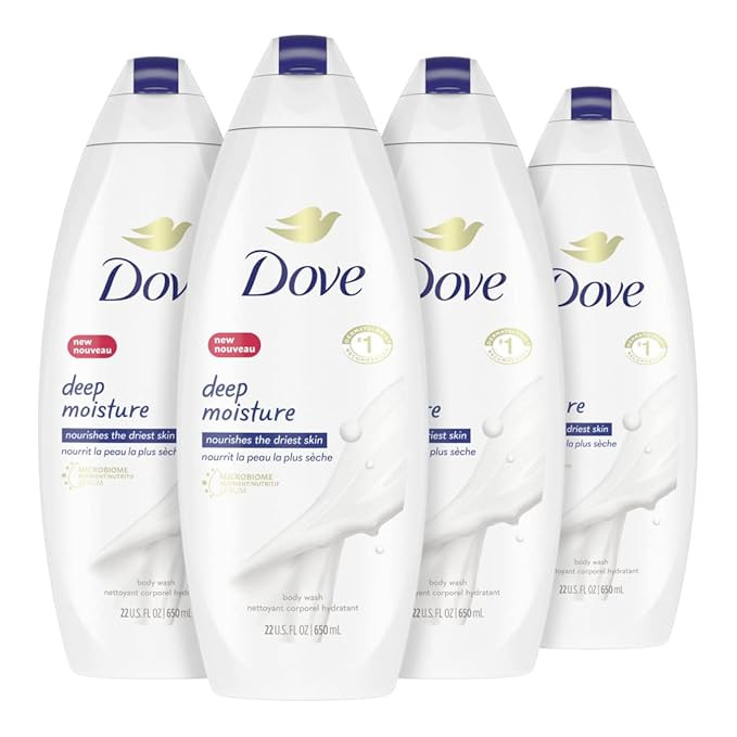 Dove Deep Moisture Body Wash For Dry Skin Moisturizing Body Wash Transforms Even The Driest Skin ... | Amazon (US)