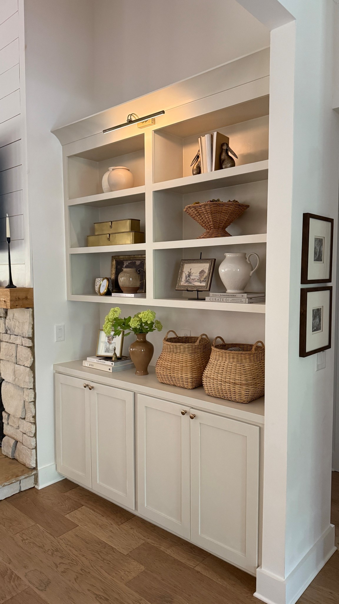 Recently I added a few new spring finds to give our bookshelves a slight reset and am loving it now more than ever! 😊 I linked the Amazon frames on the wall that I get asked about quite often!

#LTKStyleTip #LTKFindsUnder100 #LTKHome