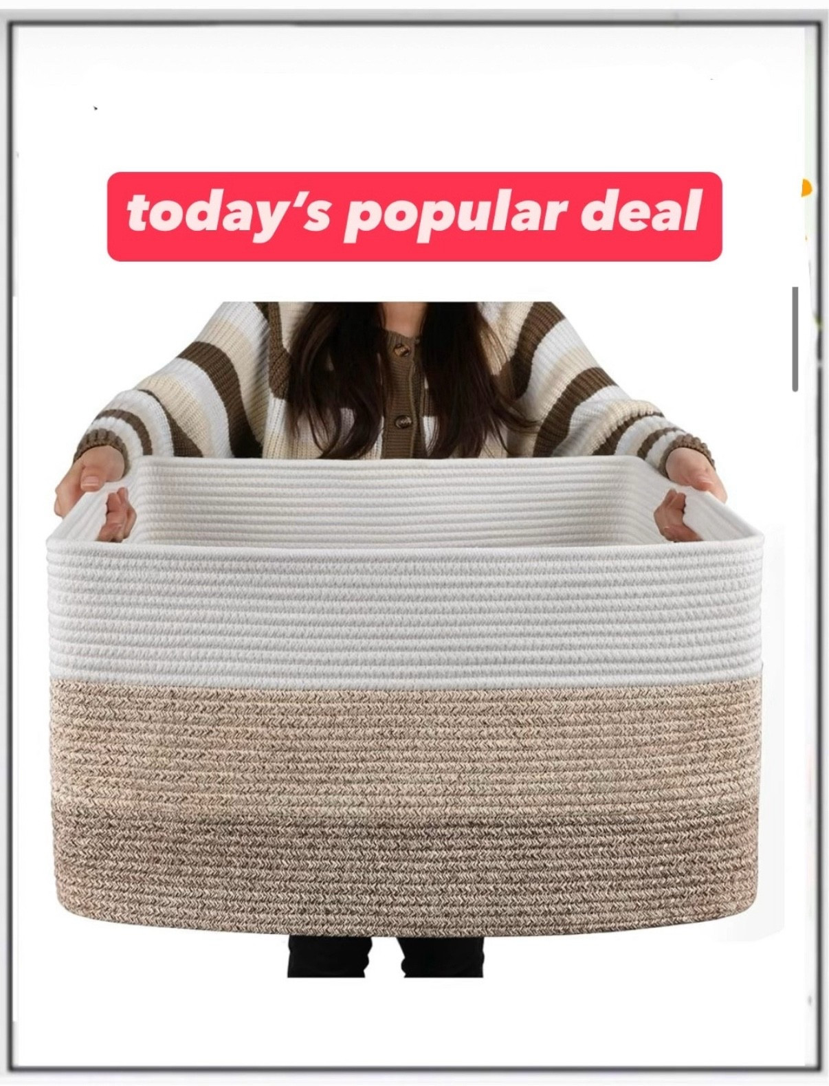 Deal alert #storagebasket