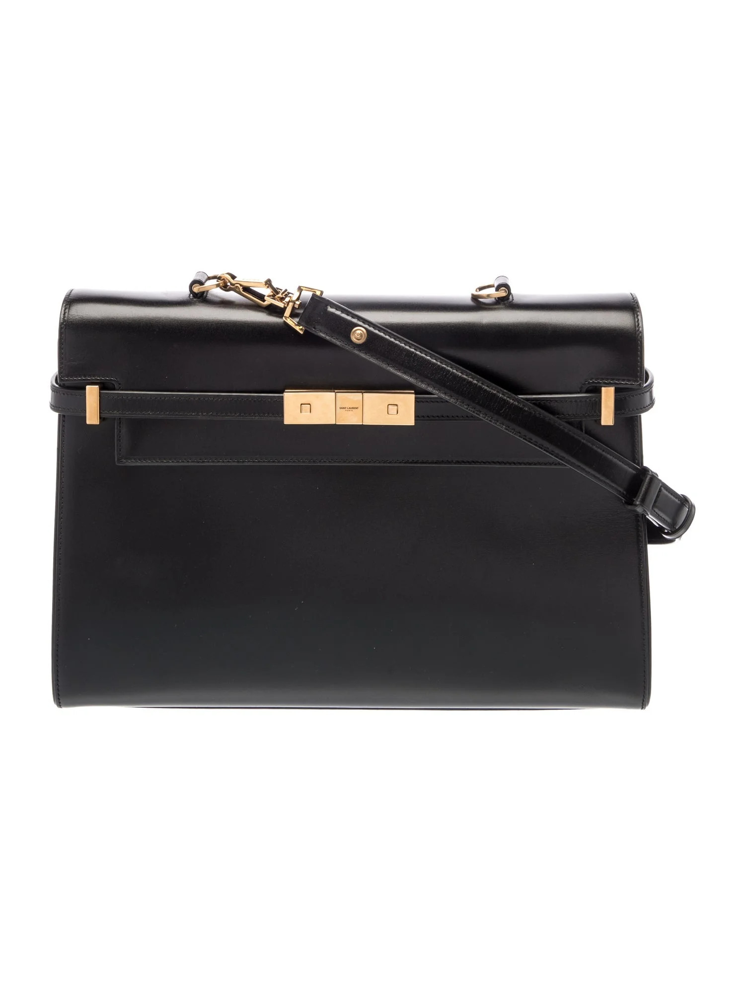 Saint Laurent Leather Manhattan Medium - Black Handle Bags, Handbags - SNT468796 | The RealReal | The RealReal