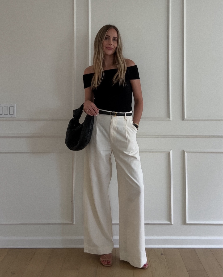 Pants on sale!! Wearing a small in the top, I sized up in the pants bc I liked them looser than the true size (which fit perfect) #fashionjackson #springoutfits 

#LTKSaleAlert #LTKOver40 #LTKStyleTip