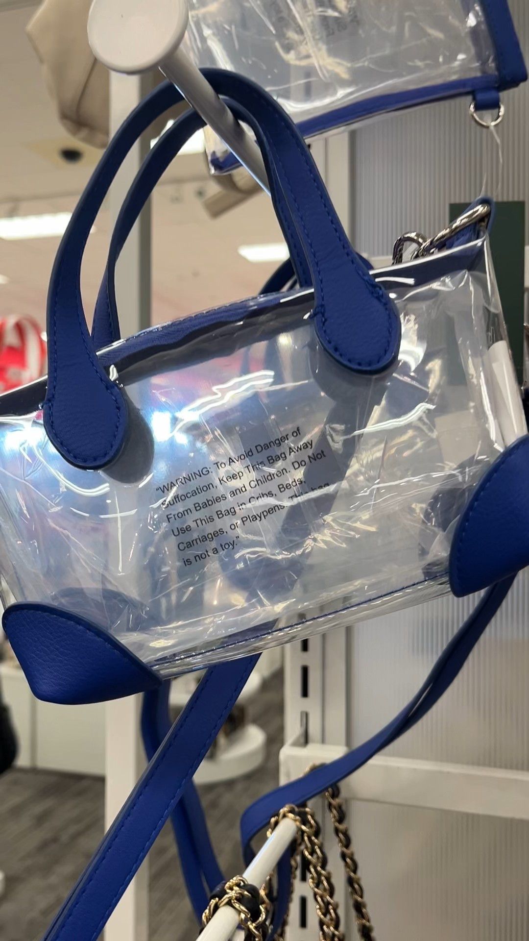 The perfect everyday tote for all your game days during the entire holiday season #GoBills

This $15 Handbag from Target is my go-to fall handbag, Thanksgiving outfit accessory, and even a cute Christmas shopping tote. The clear bag design is stadium-approved, concert-ready, game-day friendly, and still super stylish! Plus it fits all your essentials without sacrificing your aesthetic. Obsessed with the straps that come in literally any color, and the versatile crossbody bag option! ✨

Perfect for holiday travel, Thanksgiving events, Christmas markets, concert season, school programs, sports games, and everyday winter outfits. Such an easy Target accessory, affordable tote bag, and it’s only $15 to elevate any look.

Searchable favorites:
👜 Clear stadium bag, concert bag, game day purse, everyday tote, fall crossbody bag
🤎 Neutral fall accessory, Thanksgiving outfit idea, holiday bag, Christmas outfit accessory, Target handbag
🎄 Holiday gifting idea, stocking stuffer idea, budget-friendly fashion, LTK holiday style, winter accessories

#LTKFinds #LTKBag #TargetStyle #TargetFinds #FallAccessories #ThanksgivingOutfit #ChristmasOutfitInspo #HolidayStyle #AffordableFashion #OOTD #ClearBagTrend #UniversalThread #EverydayStyle #LTKUnder50 #LTKHoliday #MicroInfluencerStyle #HolidayFashion #LTKGiftGuide #LTKTravel

#LTKTravel #LTKGiftGuide #LTKHoliday