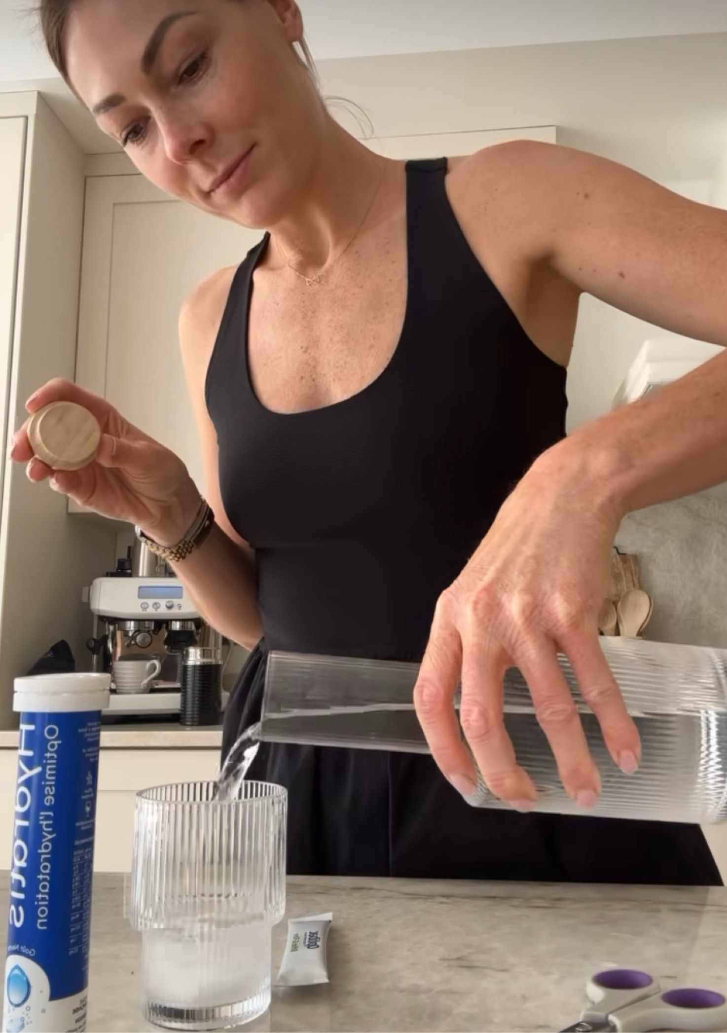 Two things I incorporate into my morning health routine - Electrolytes dissolved into water to help regulate my pH system, added essential salts and minerals to create extra hydration in the body I take them every other day. Then I follow on with a powder form of probiotics to regulate my digestive system but also to enhance and feed my gut bacteria. I prefer to take supplements in water whether it's a powder or tincture formulation, it's a much more enjoyable way for me. Then of course I treat myself with a lovely coffee and breakfast 💧

#LTKsummer #LTKfitness #LTKeurope