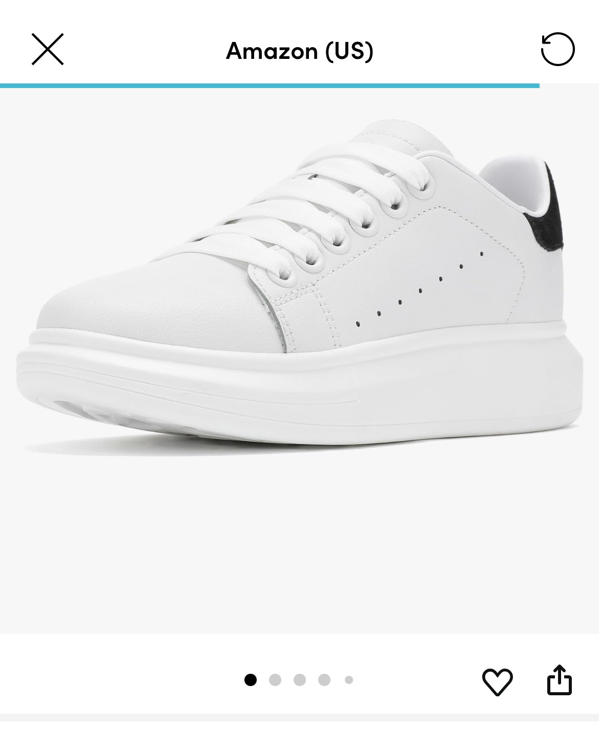 It’s actually insane how accurate these Alexander McQueen dupes are. I bought the real Alexander McQueen’s and while I love them I know that they absolutely destroy your bank account. While I do think that they are an investment piece, these dupes are practically the same thing. So much so if you held a real pair compared to these, I genuinely would not be able to tell which was the real one. They are true to size. I have a pair that I just wear when I don’t wanna have to worry about my McQueen’s so I would definitely recommend this if you’re not 100% in ongetting a pair of real McQueen’s

#LTKShoeCrush #LTKFindsUnder50 #LTKSaleAlert