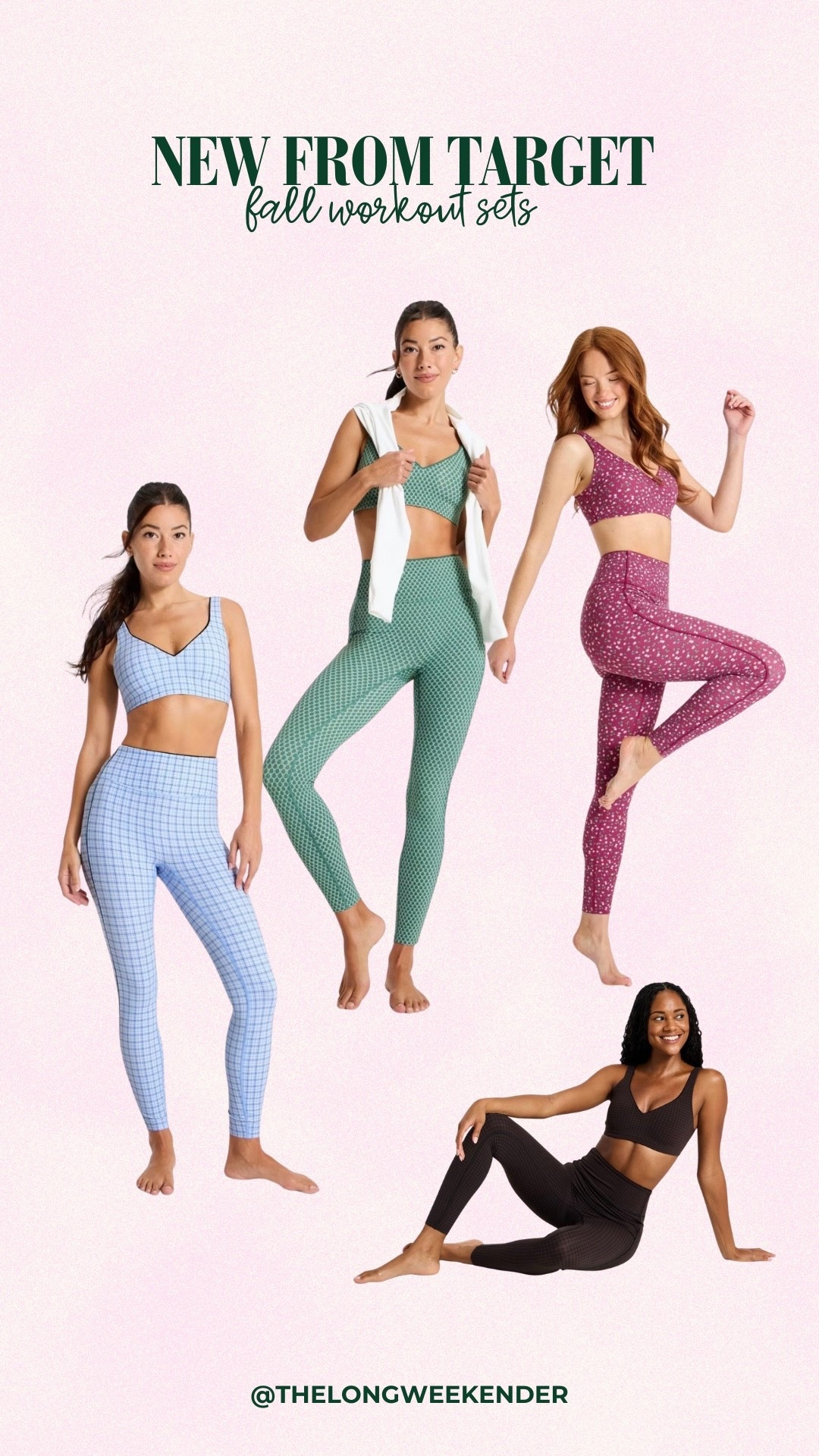 New workout sets from Target! I just ordered the green set 🤌🏻

#LTKootd #LTKTravel #LTKActive