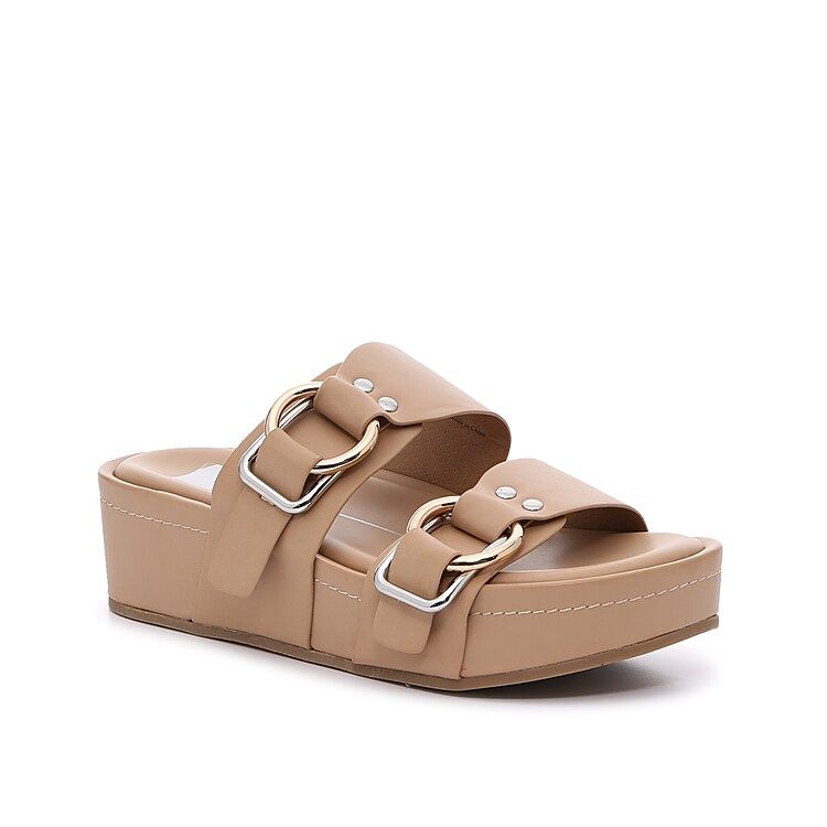 Dolce Vita Cici Wedge Sandal | Women's | Light Pink | Size 9.5 | Sandals | Platform | Slide | Wedge | DSW