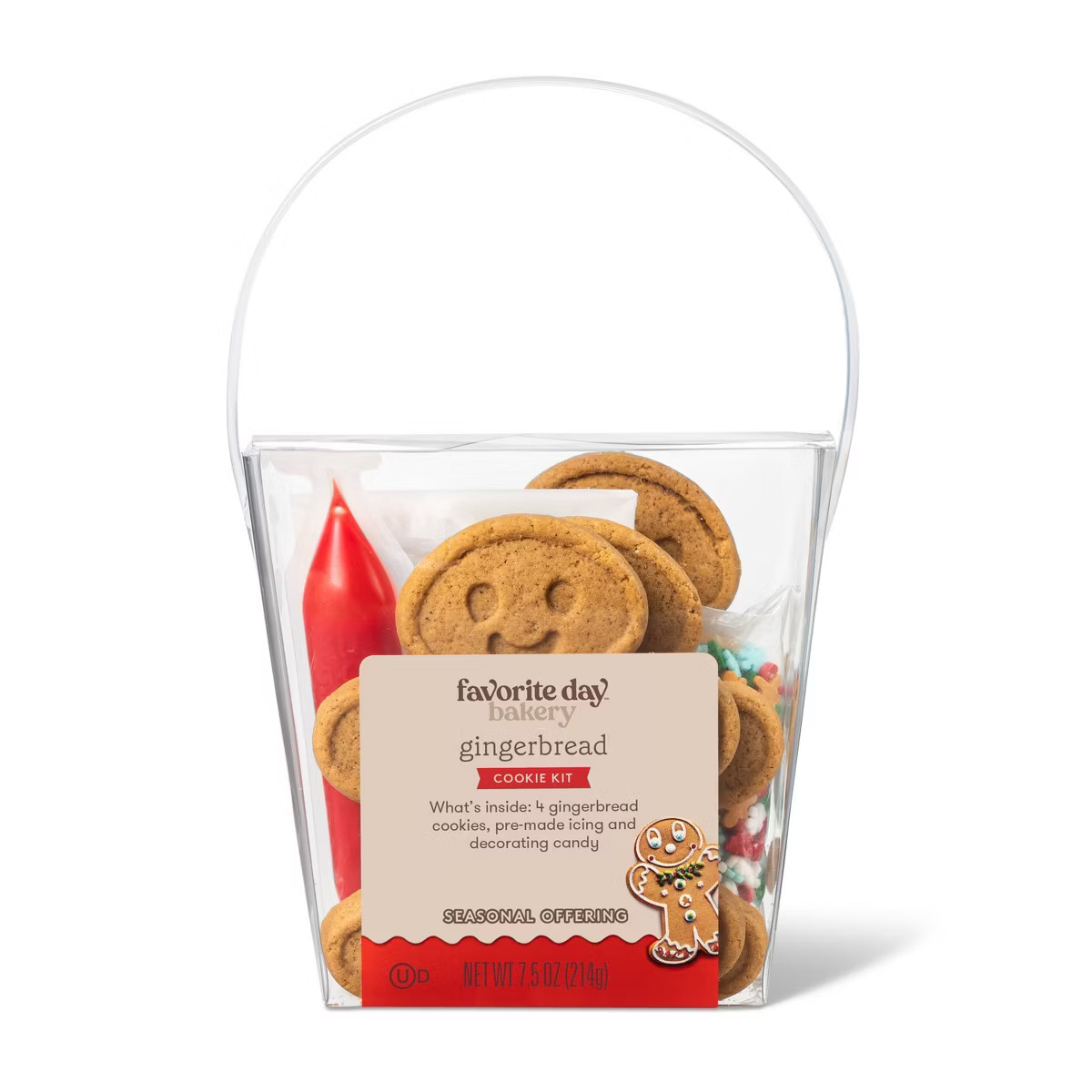 Holiday Gingerbread Kid Kit - 7.5oz/4ct - Favorite Day™ | Target