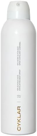 Cyklar Glycolic Acid Exfoliating Body Spray – 10% AHA Toner for Face & Body. Skin-Smoothing Spr... | Amazon (US)