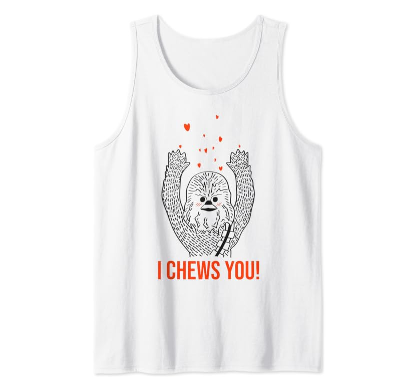 Star Wars Chewbacca I Chews You Tank Top | Amazon (US)
