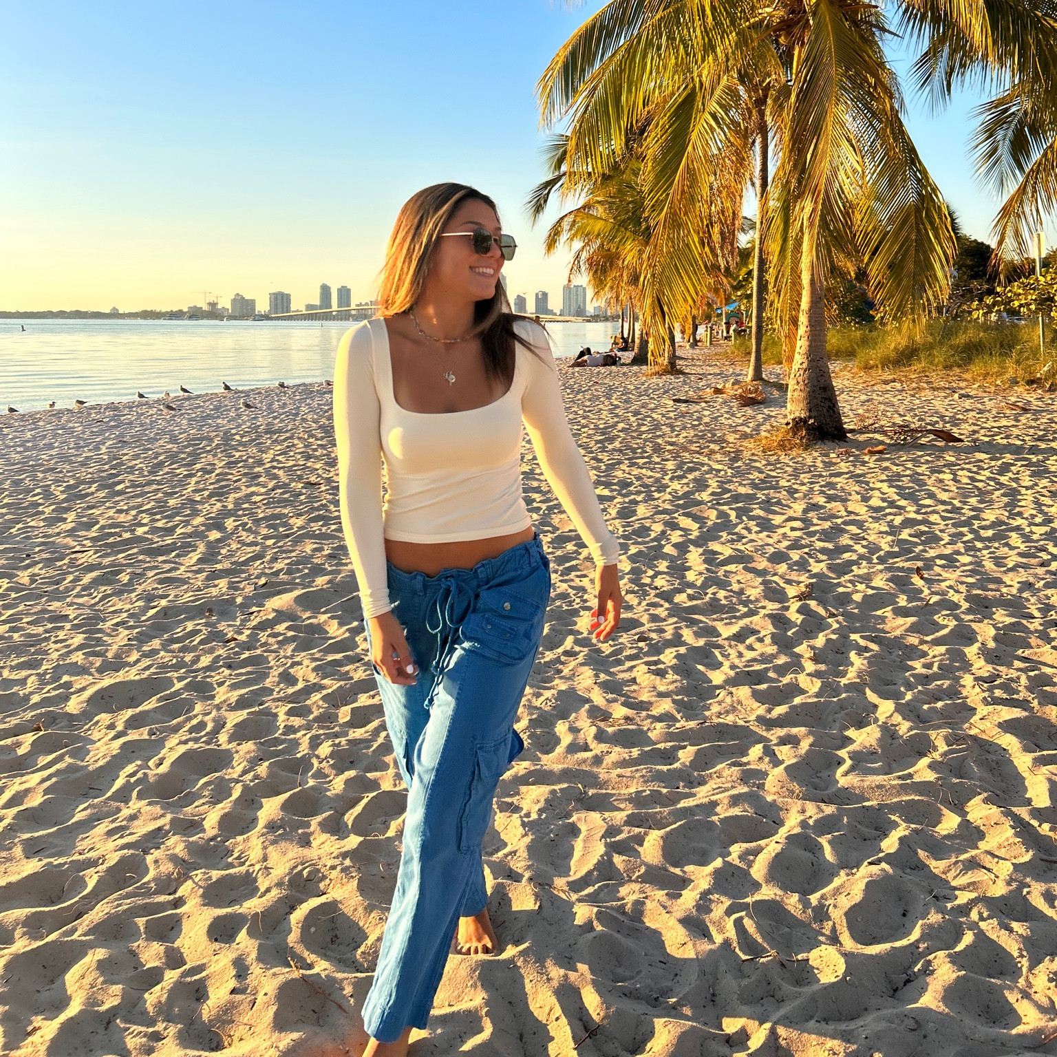 All I’m going to say is I absolutely live in free people and this outfits. Top is super stretchy and comfy. The pants are Flowy and comfy. The perfect outfit if you don’t like super tight things 

#LTKSeasonal #LTKU #LTKstyletip