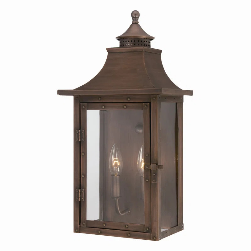 Dillion 2 - Bulb 19.75" H Outdoor Wall Lantern | Wayfair Professional
