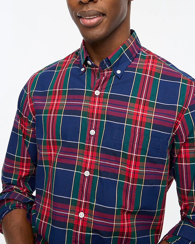 new color4.2(5 REVIEWS)Holiday tartan flex casual shirt 583 people looked at this item in the las... | J.Crew Factory