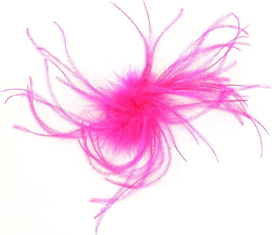 Touch of Nature 40327 Ostrich/Fluffy Clip, 4-Inch, Hot Pink | Amazon (US)