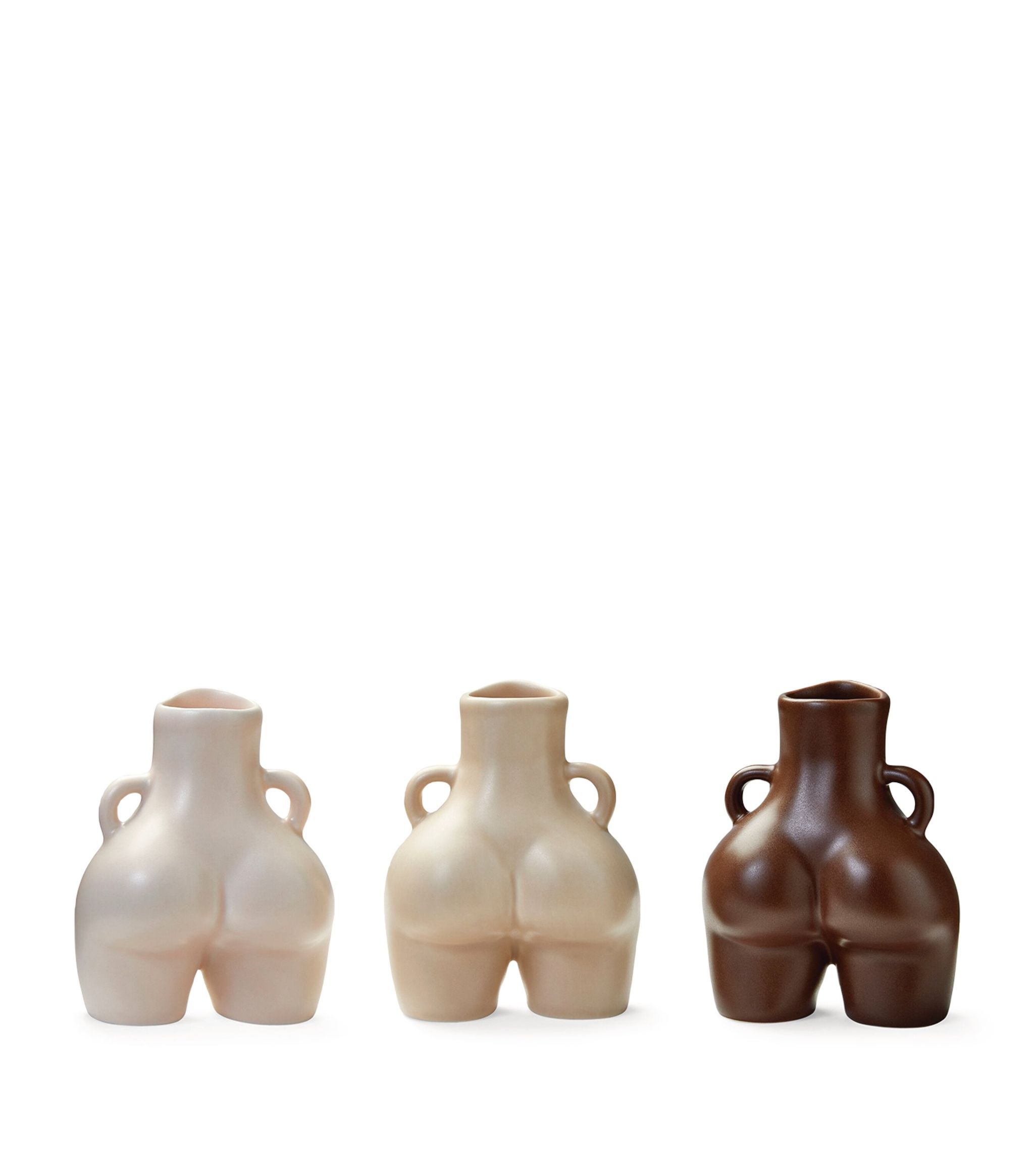 Set of 3 Mini Love Handles Vases (10cm) | Harrods