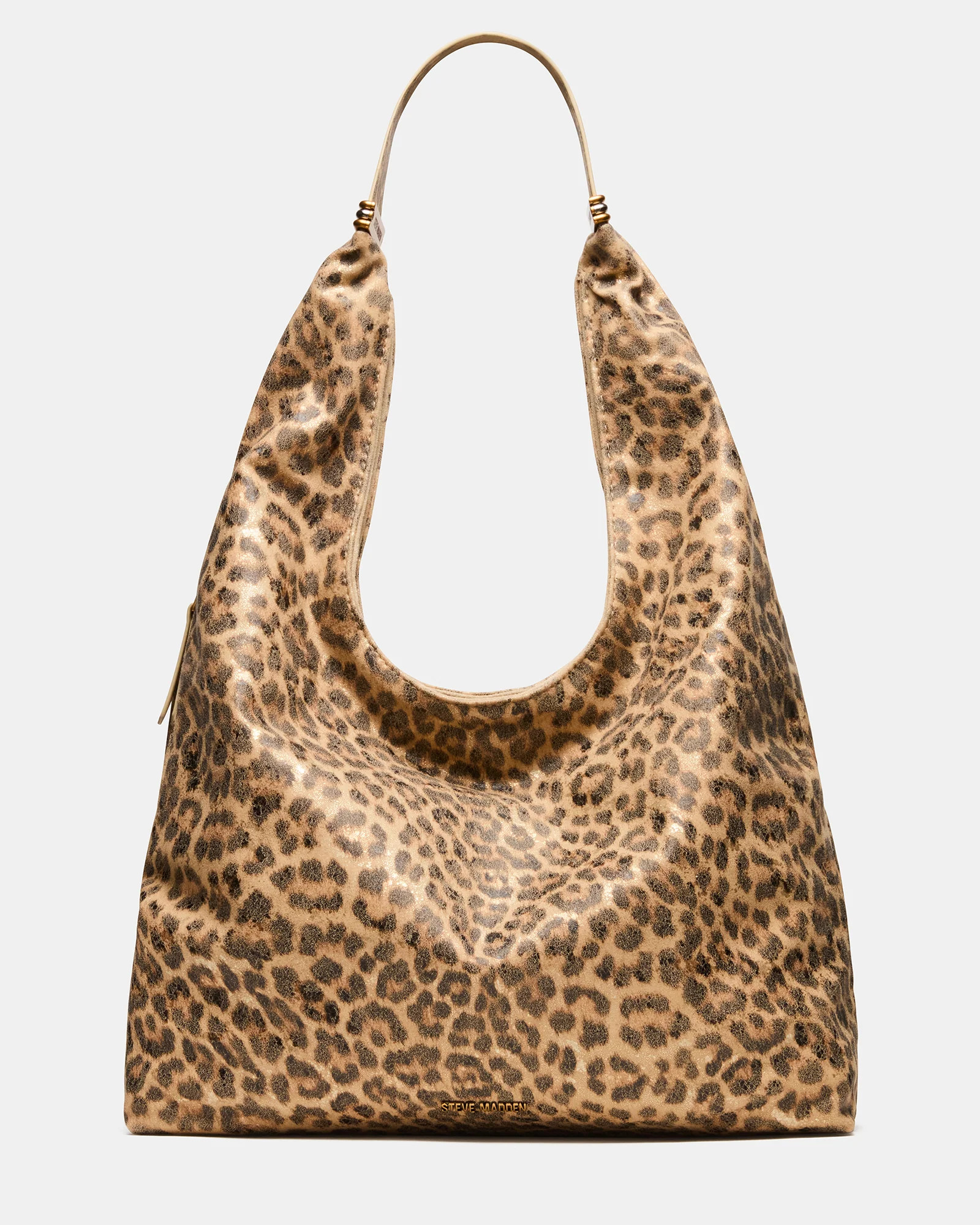 DEMPSYS Bag Metallic Shoulder Strap Slouchy Hobo Tote Handbag | Steve Madden (US)