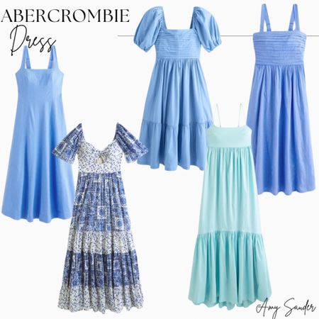 Abercrombie dress 
Spring outfits 
wedding guest dress 

#LTKsalealert #LTKSeasonal #LTKstyletip