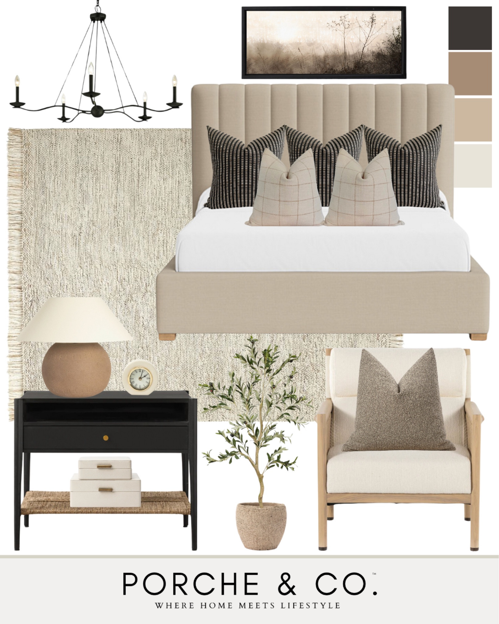 Bedroom mood board, bedroom inspo, neutral bedroom design 

#LTKHome #LTKStyleTip #LTKSaleAlert