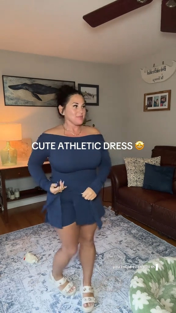 This athletic dress is so cute!
It's actually a one piece romper. #athleticdress #cutedress
#summerootd #OOTD #cuteoutfits

#LTKActive #LTKMidsize #LTKFindsUnder50