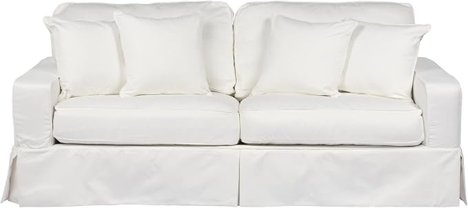 Sunset Trading SU-108500-391081 Americana Slipcovered Sofa | Amazon (US)
