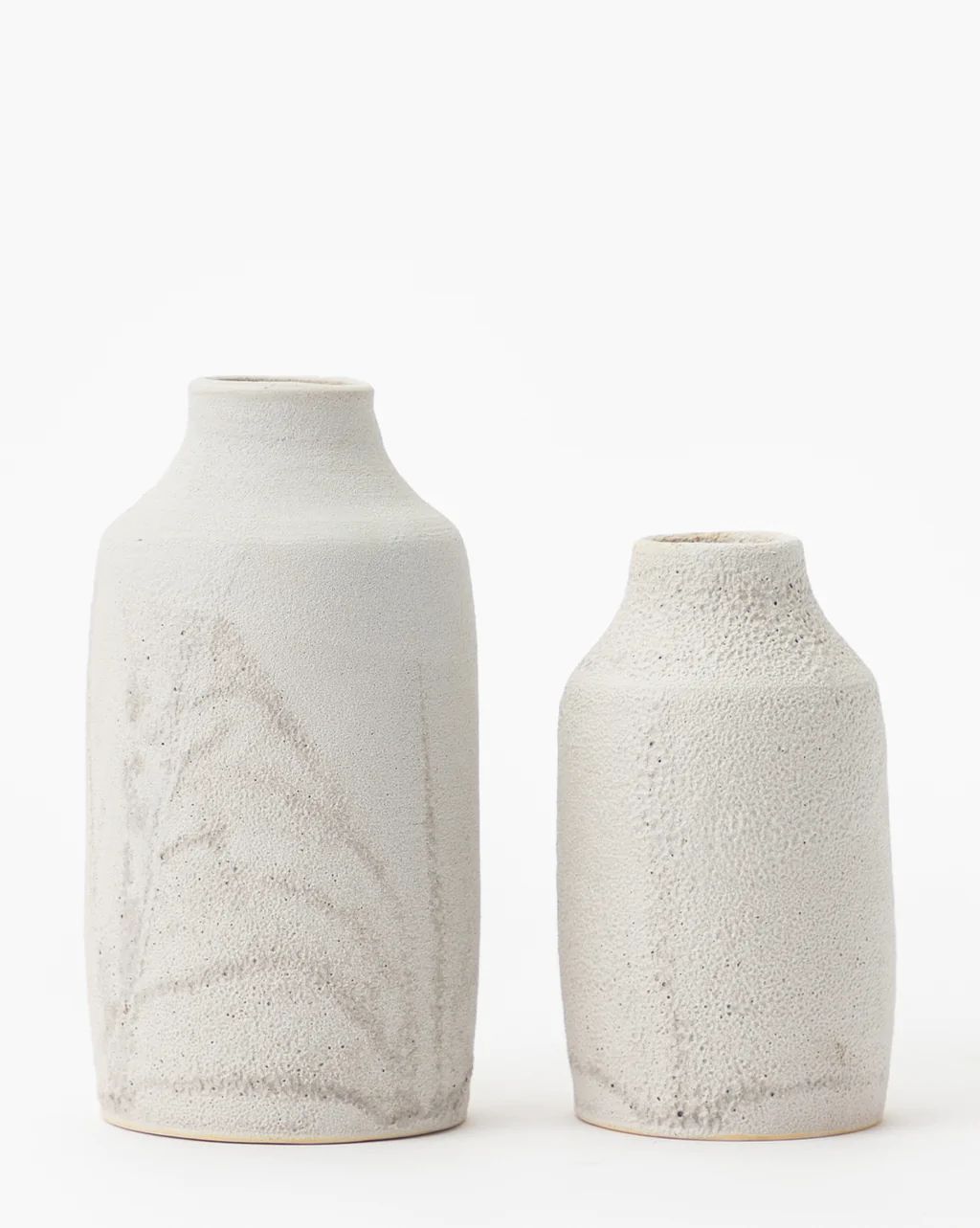 Textured Stoneware Vase | McGee & Co.
