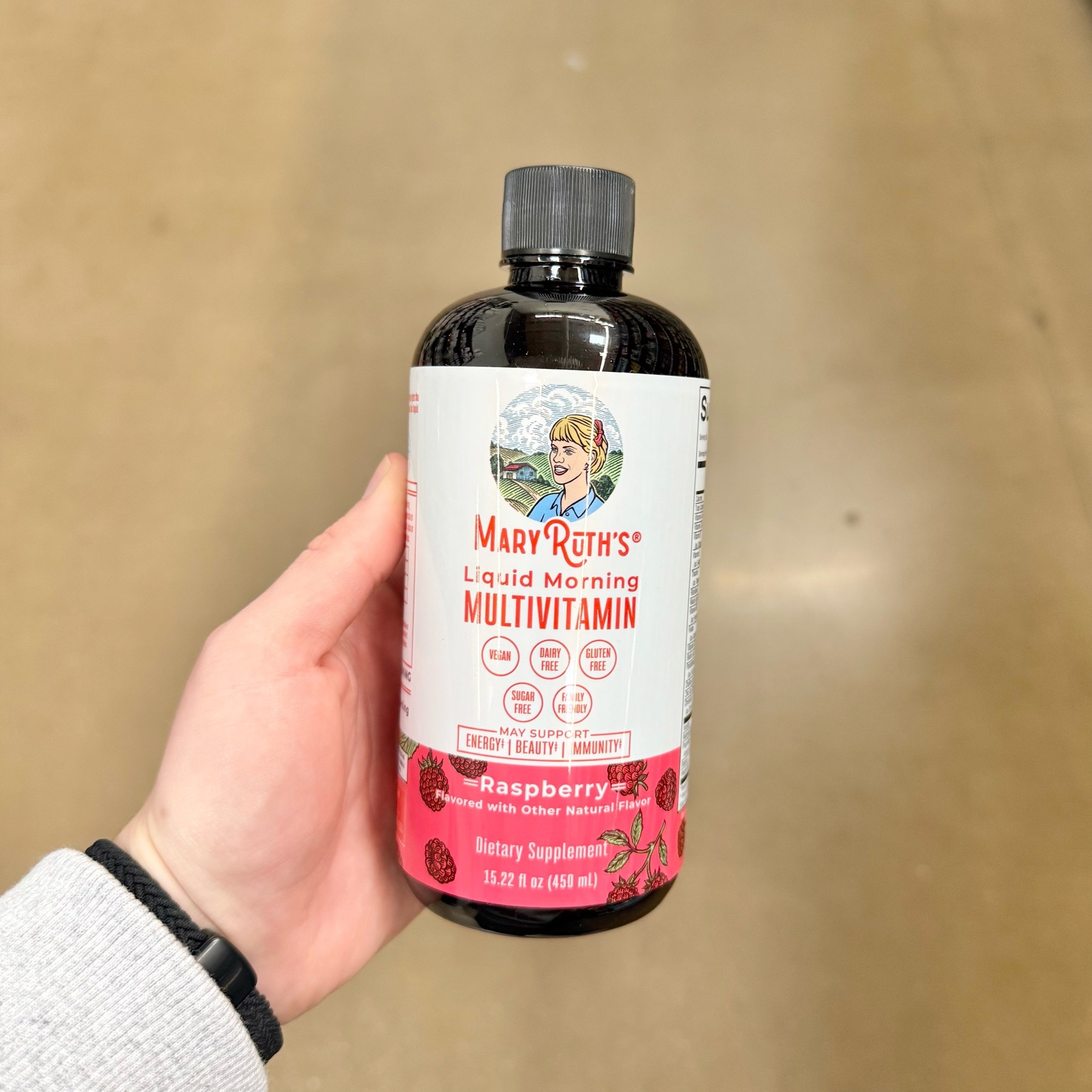 MaryRuth Liquid Morning Multivitamin, Raspberry

Available in store & online at @Walmart or use code: SARAHNICOLE on the @maryruthorganic website for 20% off your order.