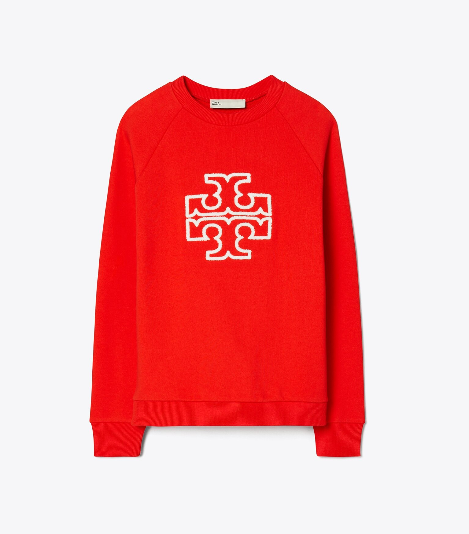 HEAVY FRENCH TERRY LOGO CREWNECK | Tory Burch (US)