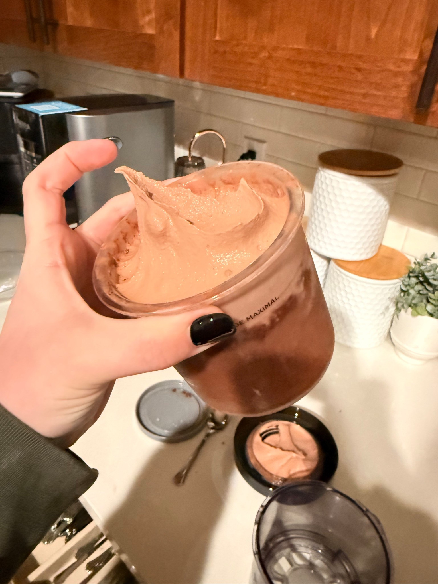 The Ninja Creami makes PERFECT protein ice cream with fairlife milk and sugar free pudding mix! #creami #ninjacreami 

#LTKfoodie #LTKmomlife #LTKdayinmylife