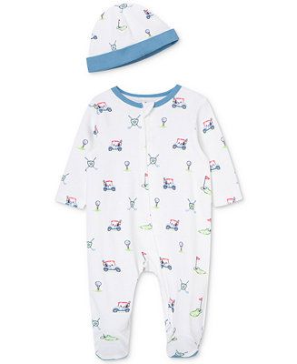 Baby Boys Golf Club Coverall with Hat | Macys (US)
