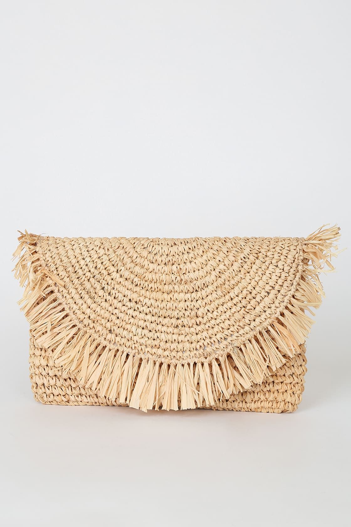 Shining Sun Tan Woven Clutch | Lulus (US)