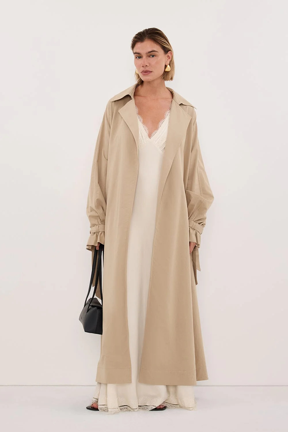 NINA STONE LIGHTWEIGHT TRENCH COAT | DISSH