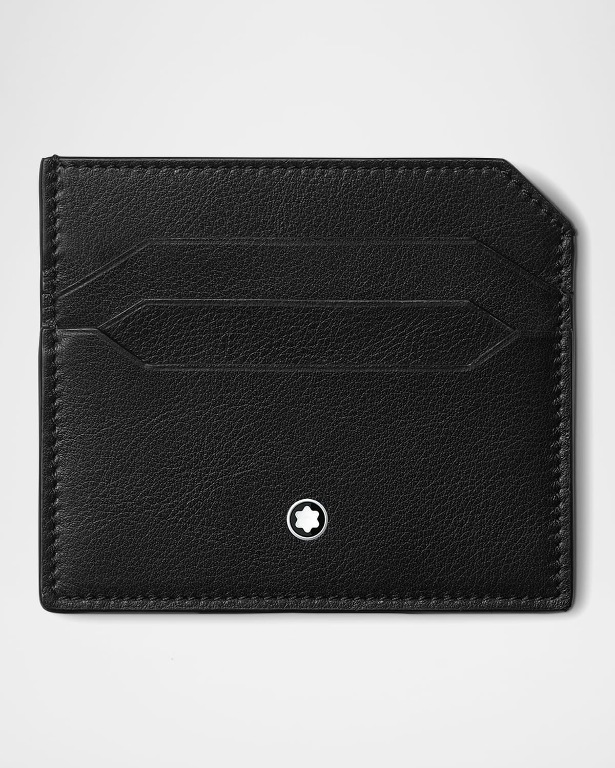 Men's Meisterstück Leather Card Holder | Neiman Marcus