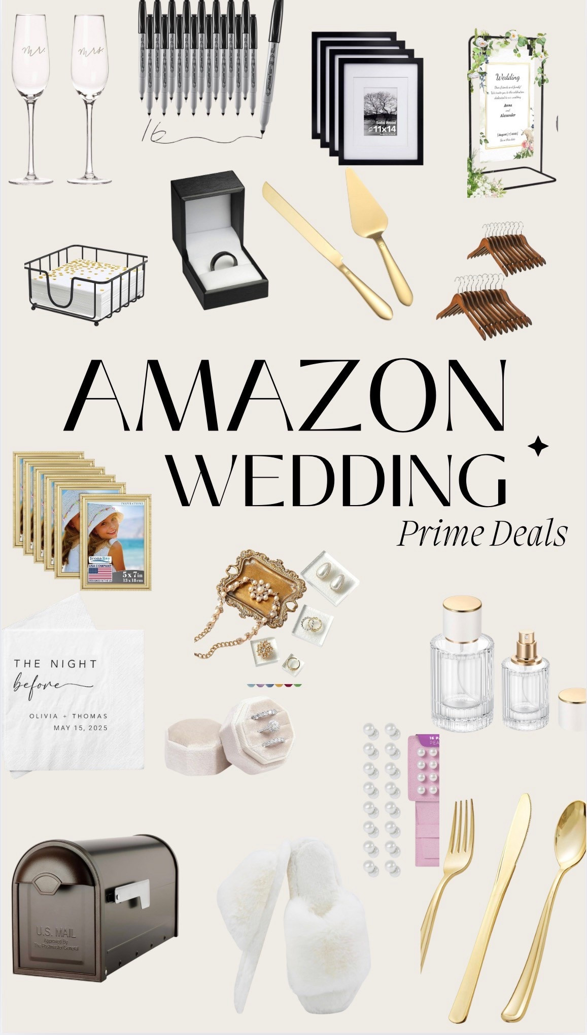 2026 bride just taking advantage of prime deals!!! <3