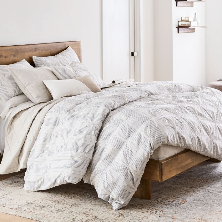 Anton Solid Wood Bed | West Elm (US)